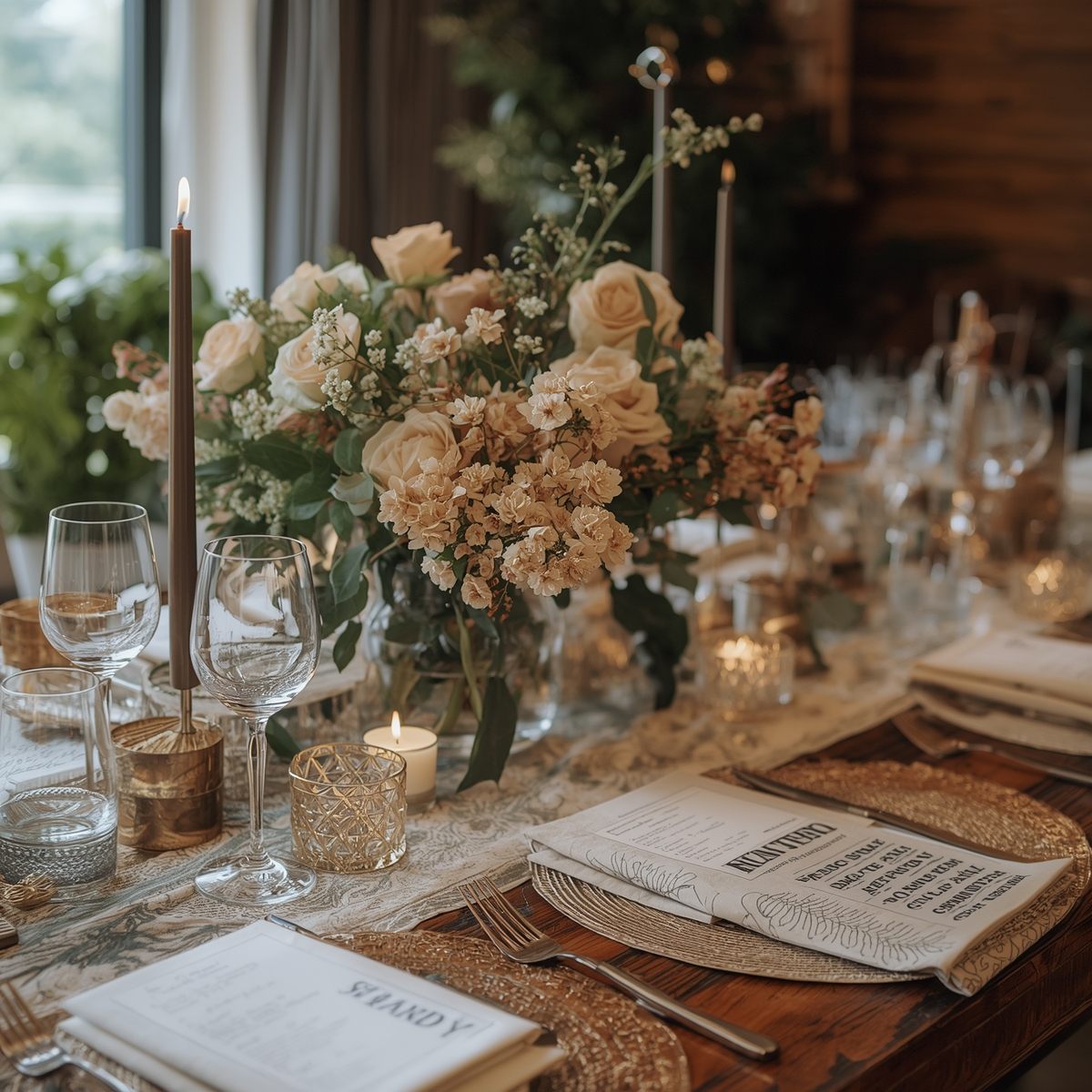 Soft Ivory & Deep Mocha Theme